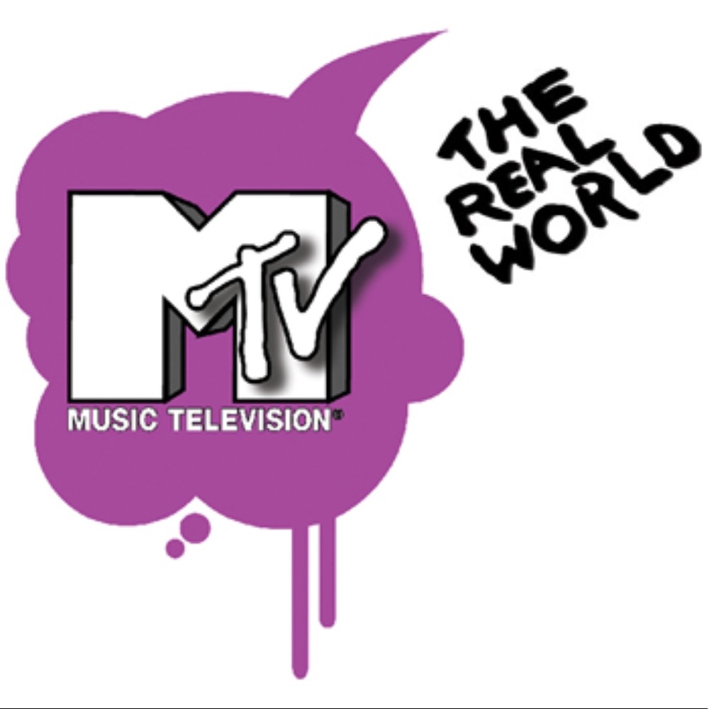 MTV ‘s : ‘THE REAL WORLD 92’ tye - dye graphic tee